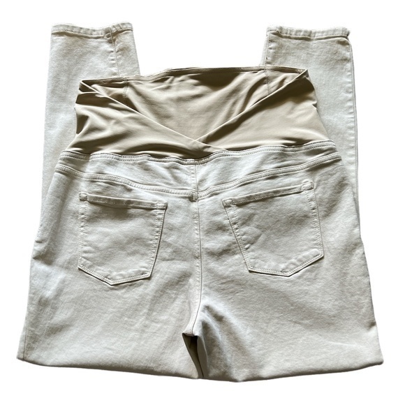 NEW Isabel Maternity Crossover Panel Skinny Jeans Sz.‎ 14 - Picture 4 of 13